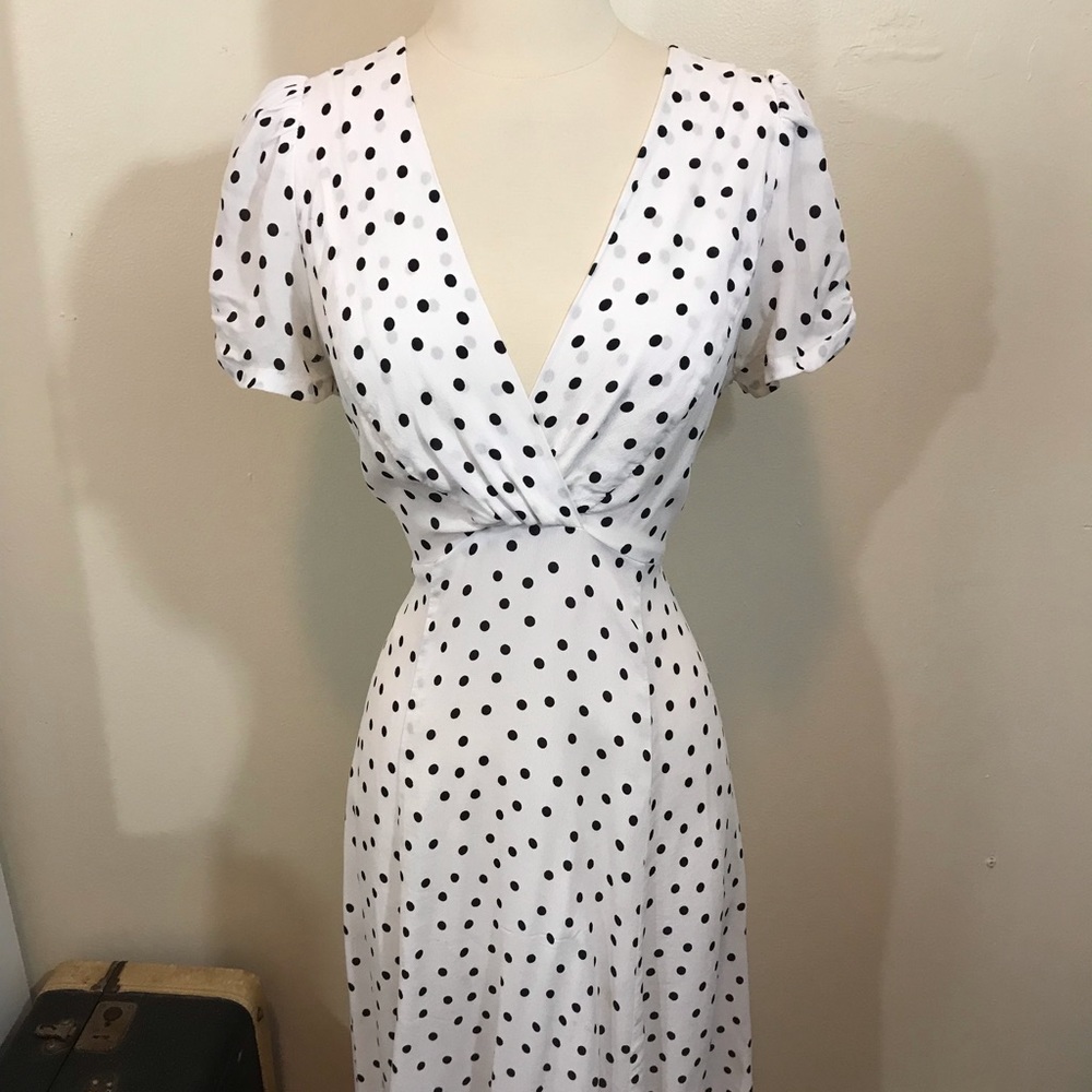 Loco Lindo polka dot dress
